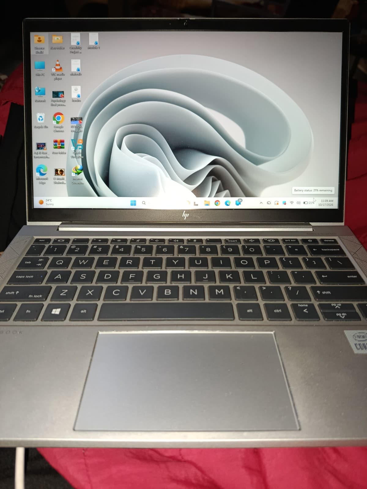 Hp Elitebook 830 G7 16GB 512GB with original charger