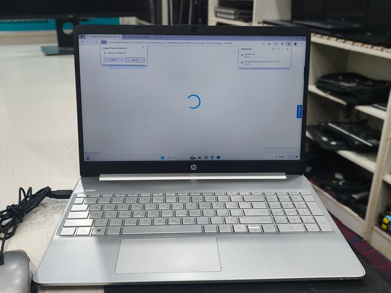 HP 15s Laptop core i3 12th