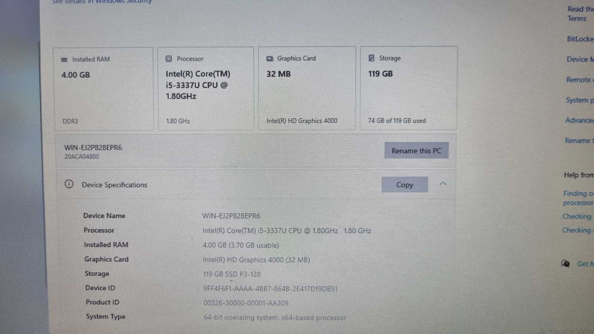 Core i5 3G