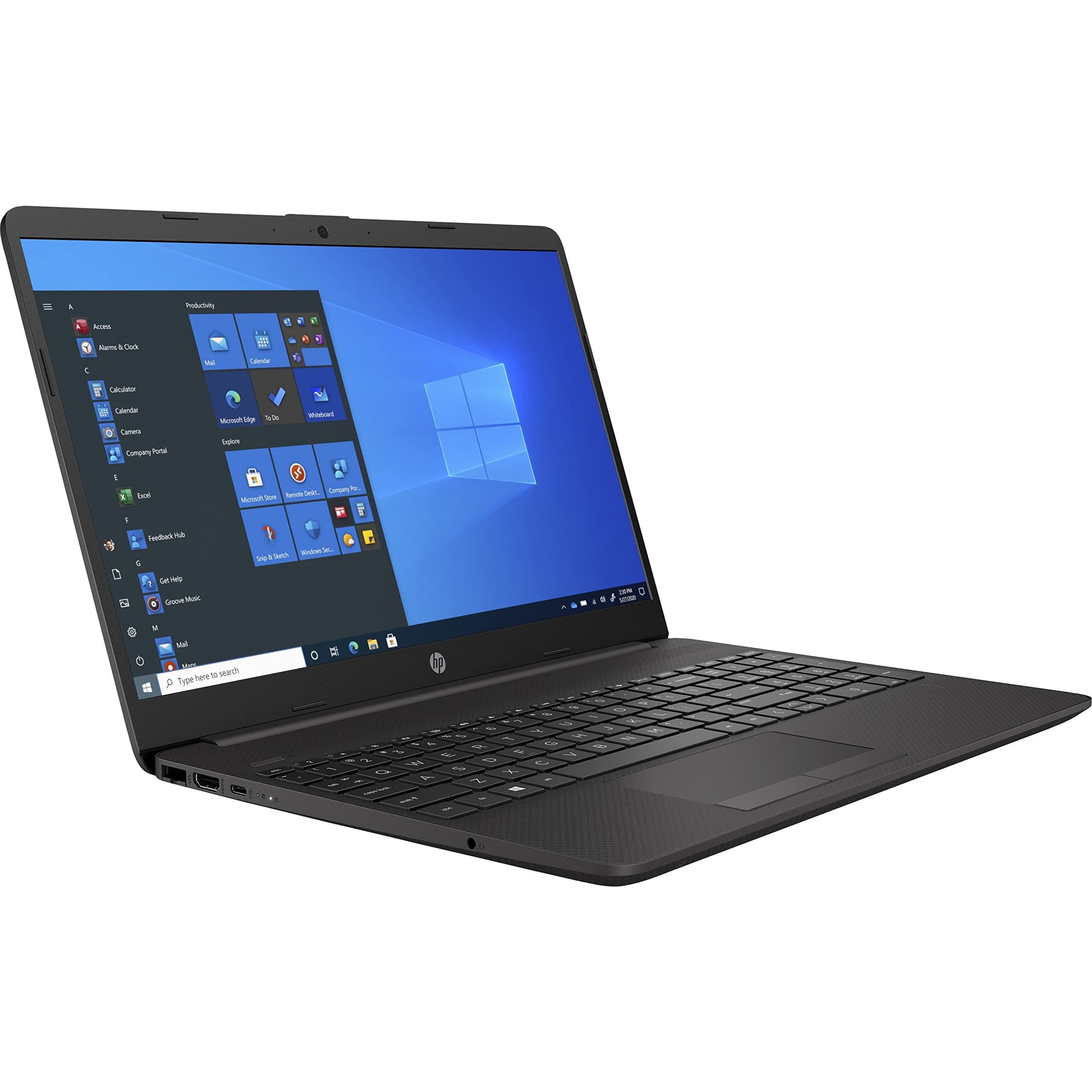 HP 255 G8 15.6" Notebook - Full HD - 1920 x 1080 - AMD Ryzen 5 5500U Hexa-core (6 Core) 2.10 GHz - 8 GB RAM - 256 GB SSD - Dark Ash Silver